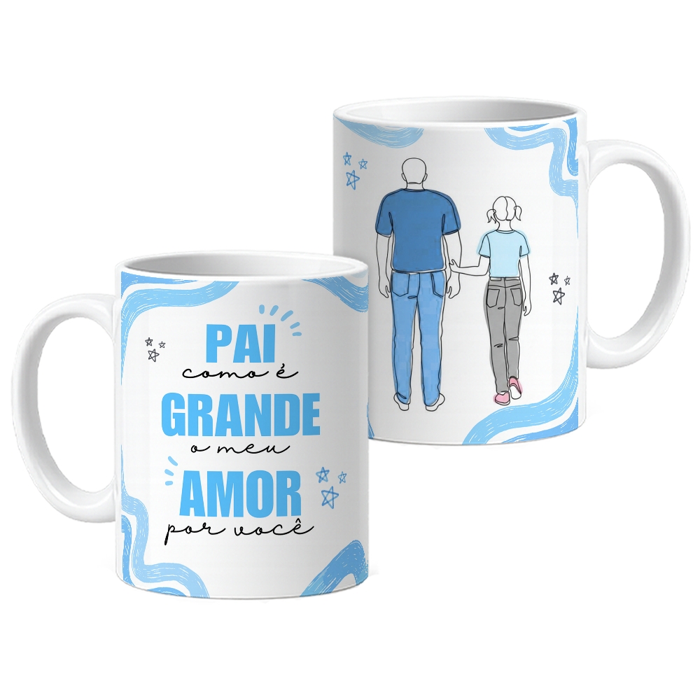Caneca Pai Meu Amor Por Voce - Imagem 3