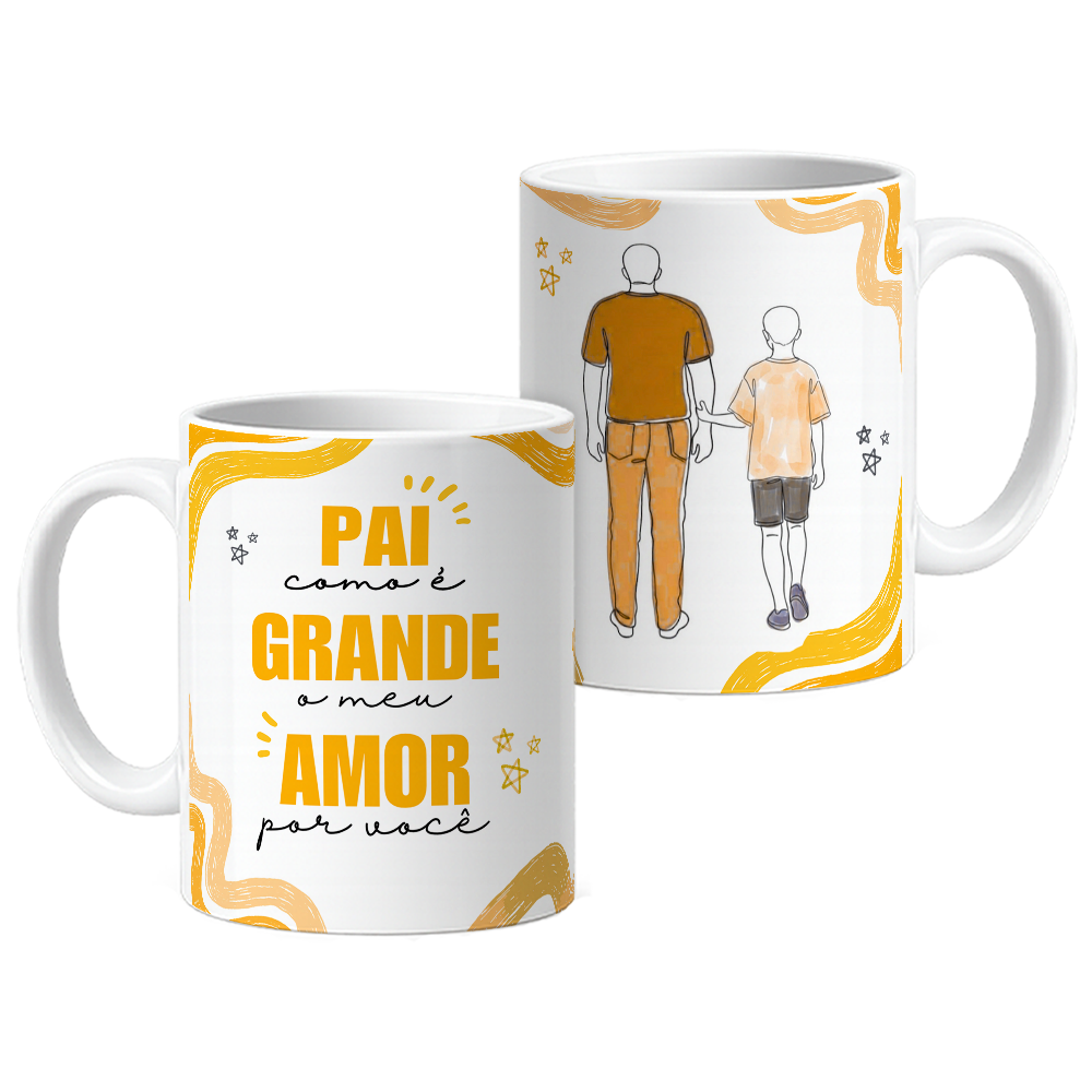 Caneca Pai Meu Amor Por Voce - Imagem 3