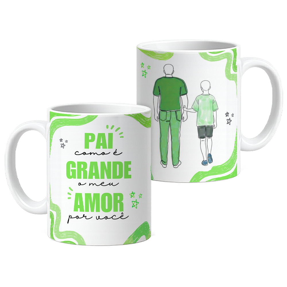 Caneca Pai Meu Amor Por Voce - Imagem 3