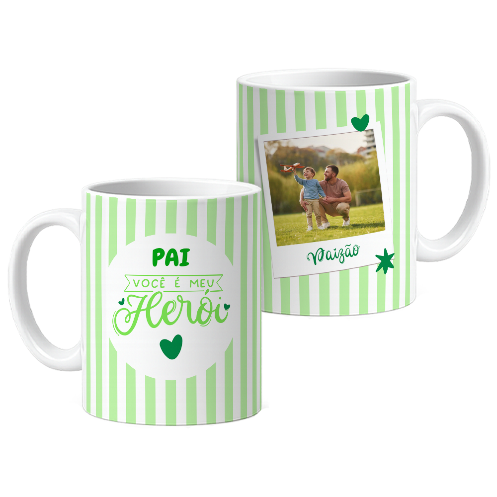 Caneca Pai Meu Herói - Imagem 3