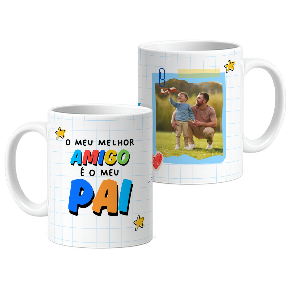 Caneca Pai Meu Melhor Amigo - Imagem 3