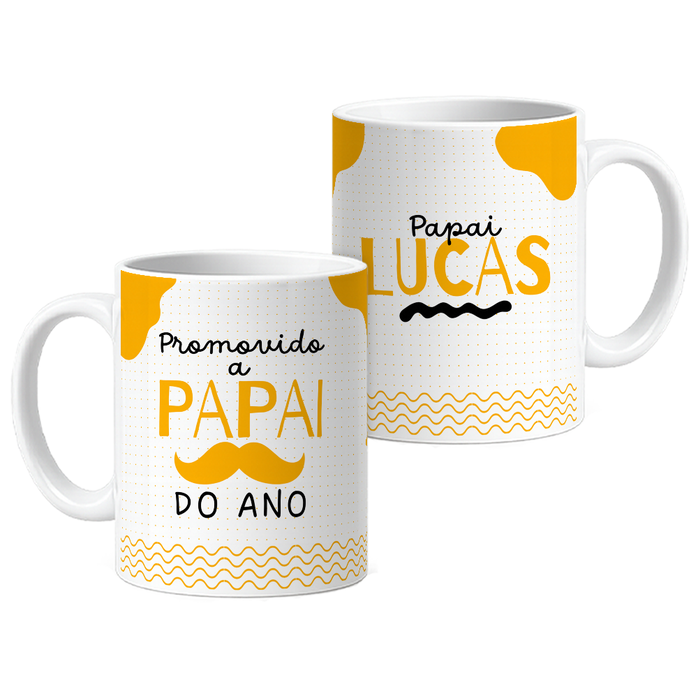 Caneca Promovido a Papai do Ano - Imagem 3