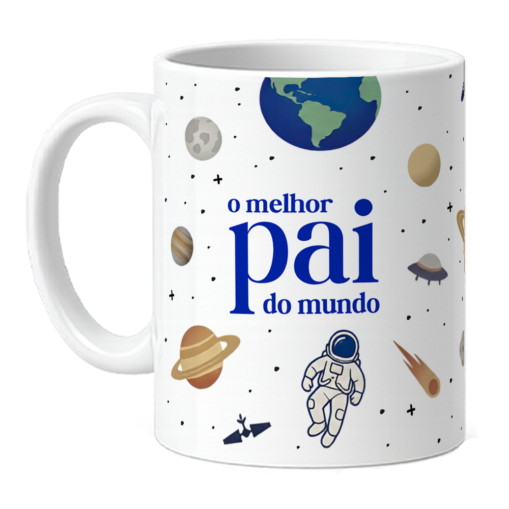 Caneca Pai Universo de Coisas Boas - Azul