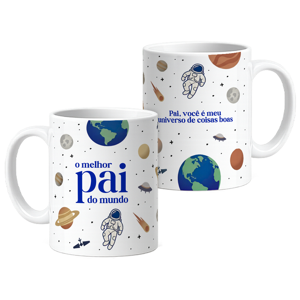 Caneca Pai Universo de Coisas Boas - Imagem 3