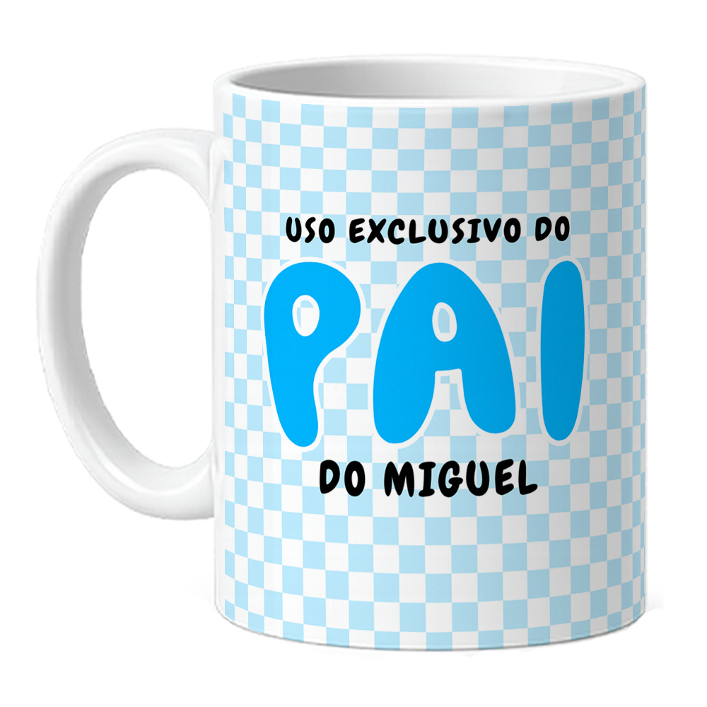 Caneca Uso Exclusivo Pai - Imagem 1