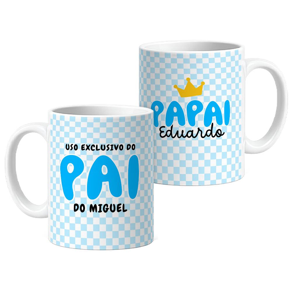 Caneca Uso Exclusivo Pai - Imagem 3