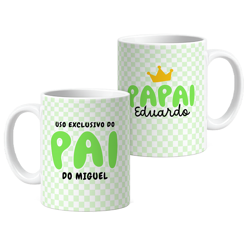 Caneca Uso Exclusivo Pai - Imagem 3