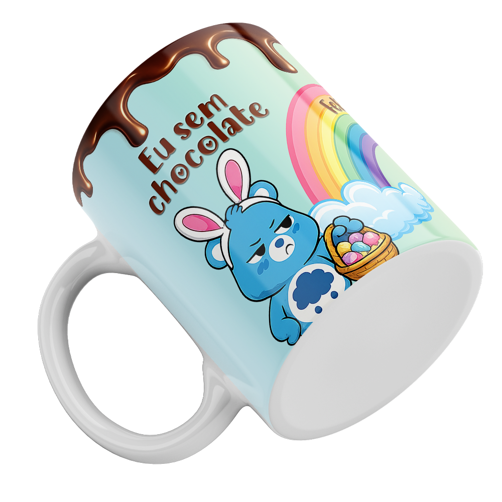 Caneca Páscoa dos Ursinhos Carinhosos - Imagem 3