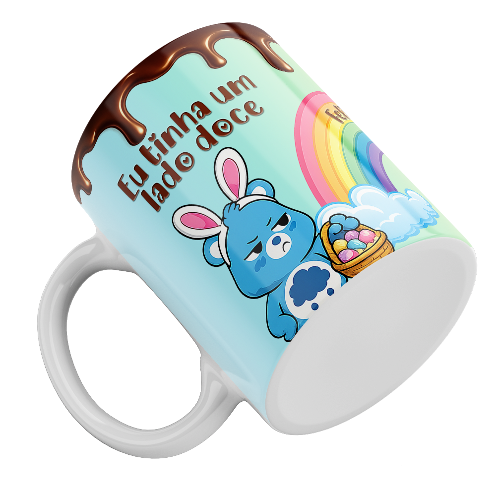 Caneca Páscoa dos Ursinhos Carinhosos - Imagem 3