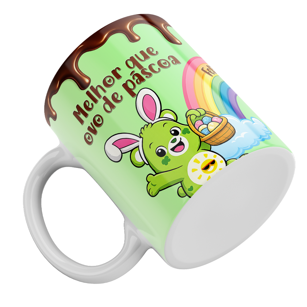 Caneca Páscoa dos Ursinhos Carinhosos - Imagem 3