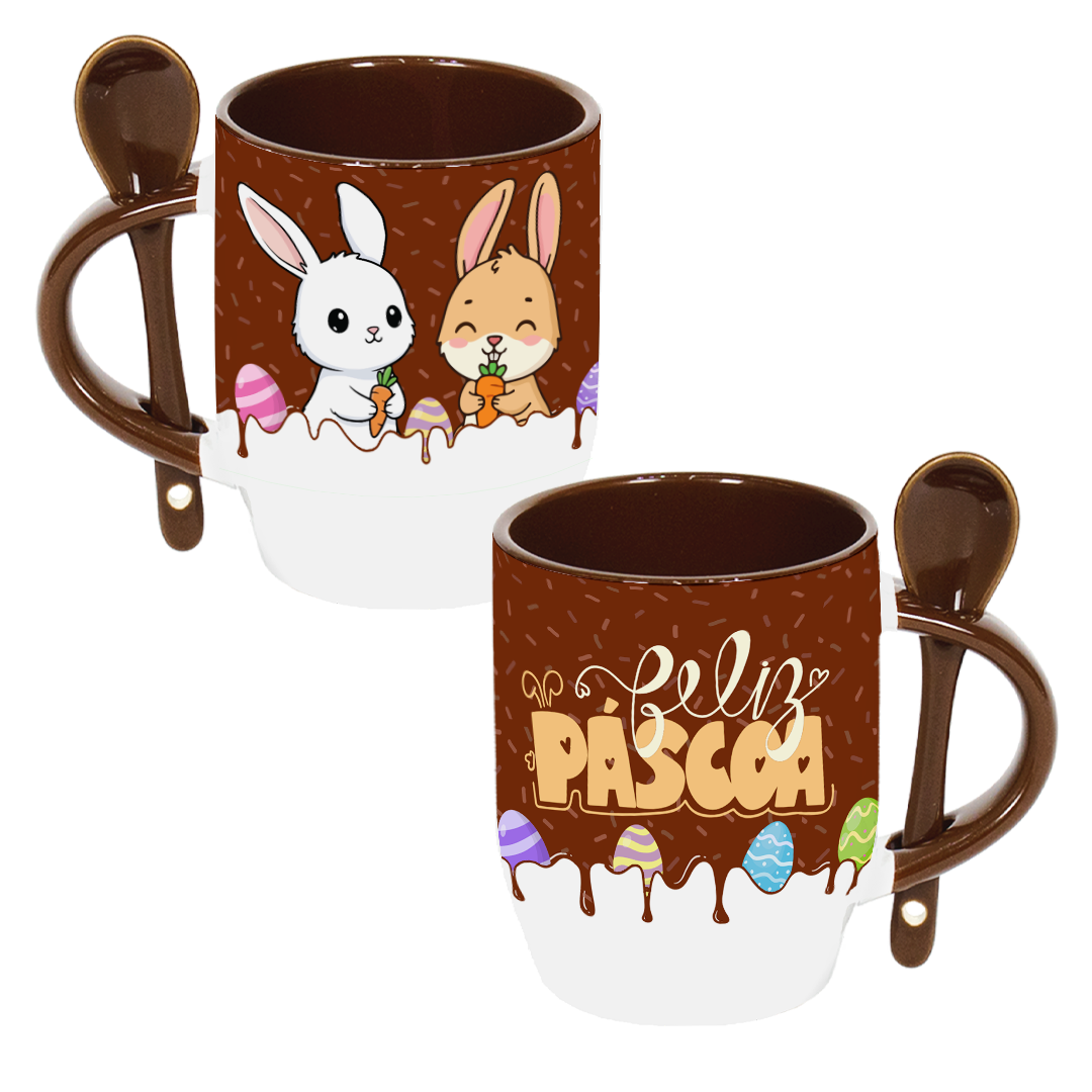 Caneca Colher Páscoa - Imagem 3