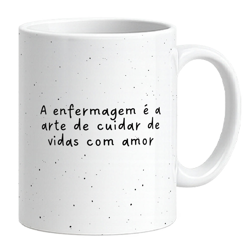 Caneca Enfermagem é Arte - Imagem 2