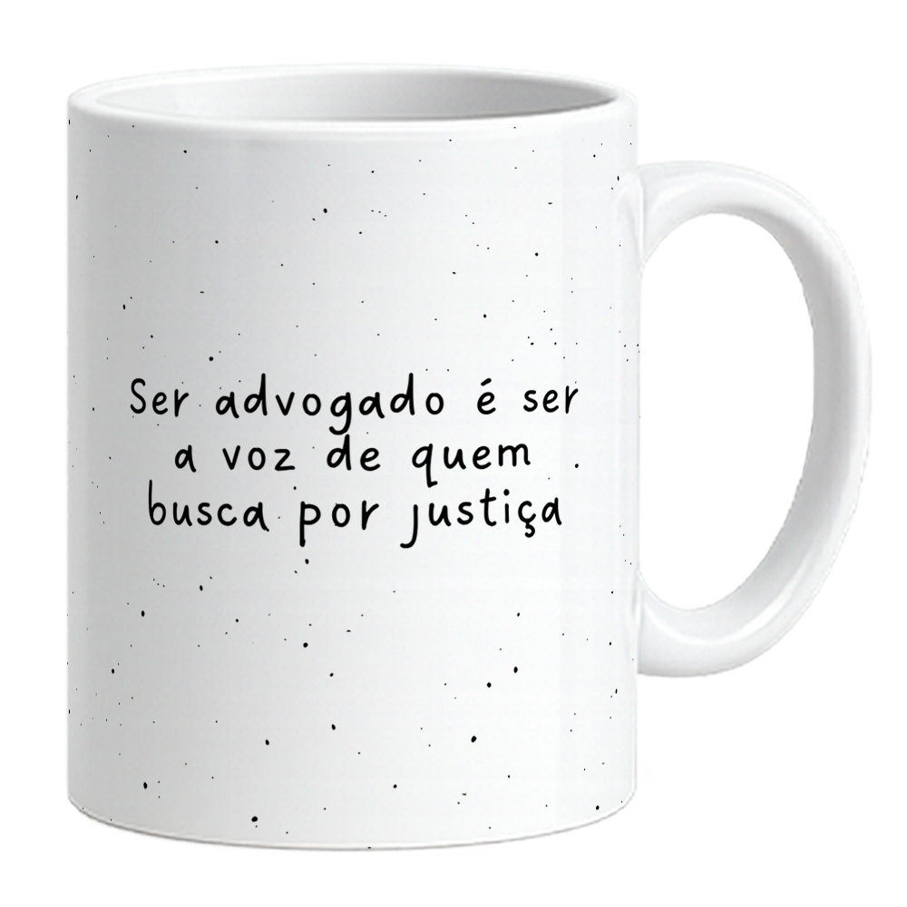 Caneca Direito - Ser Advogado - Bordô - Vista 2