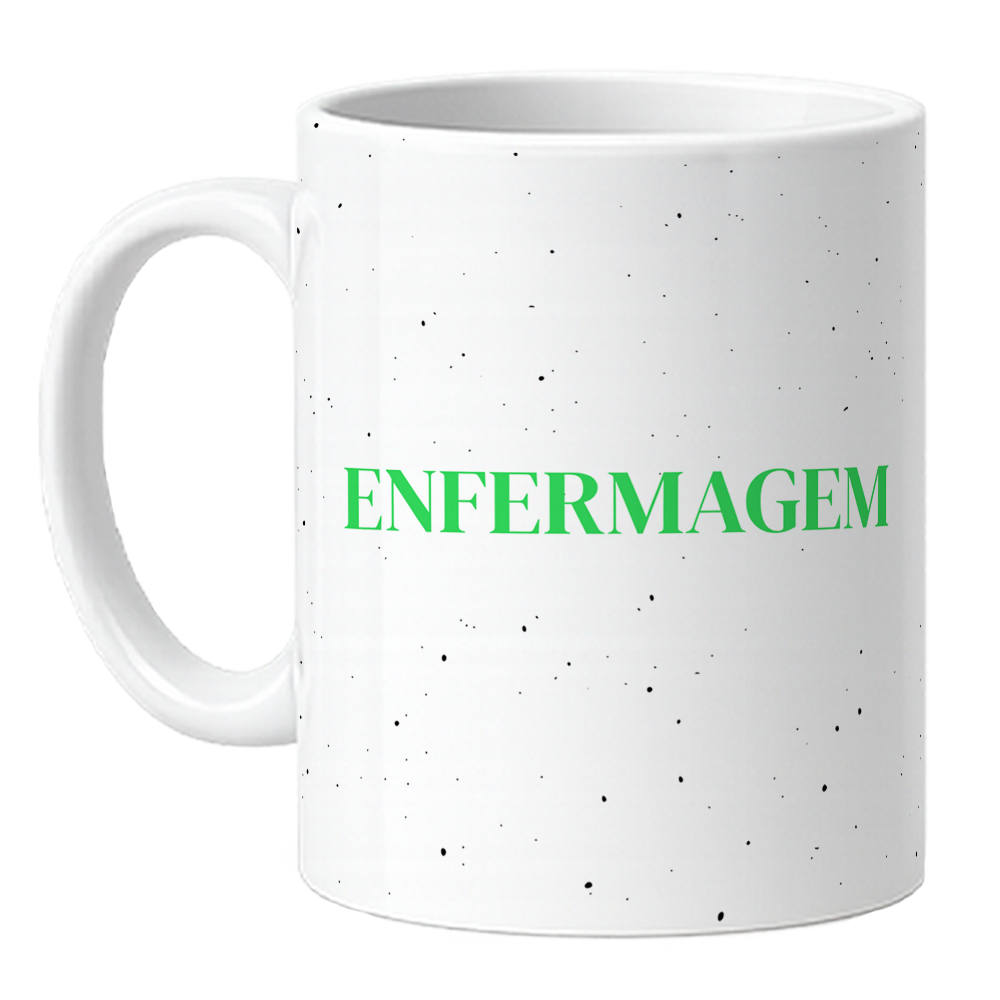 Caneca Enfermagem - Ser Enfermeiro - Verde