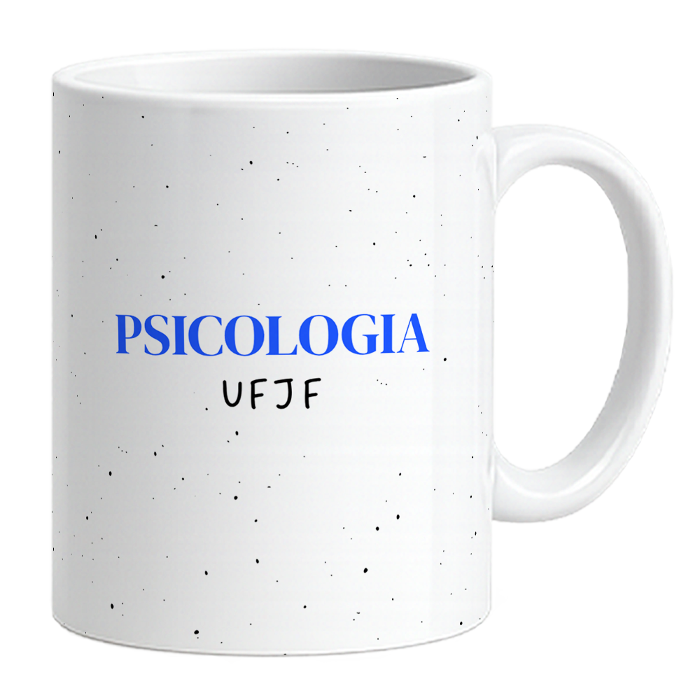 Caneca Psicologia - Nome - Azul - Vista 2