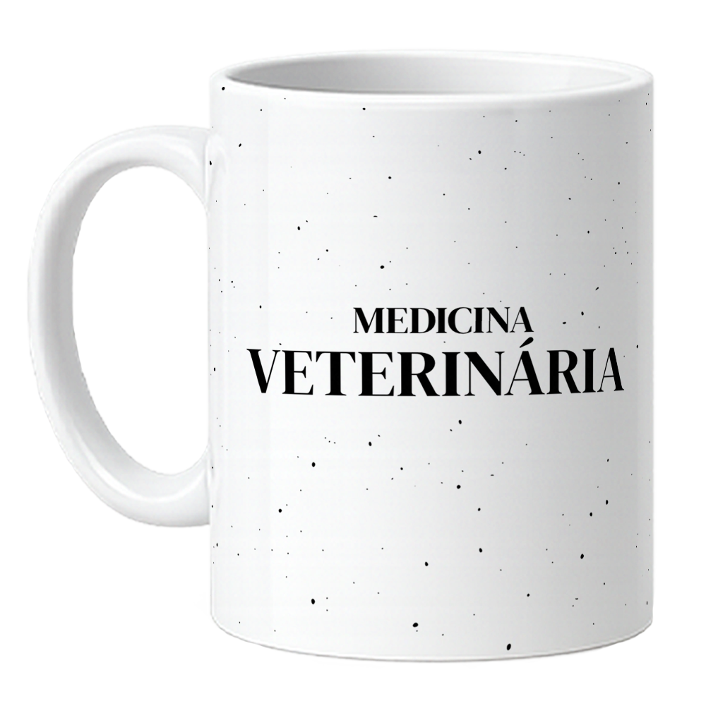 Caneca Medicina Veterinária é Arte - Imagem 1