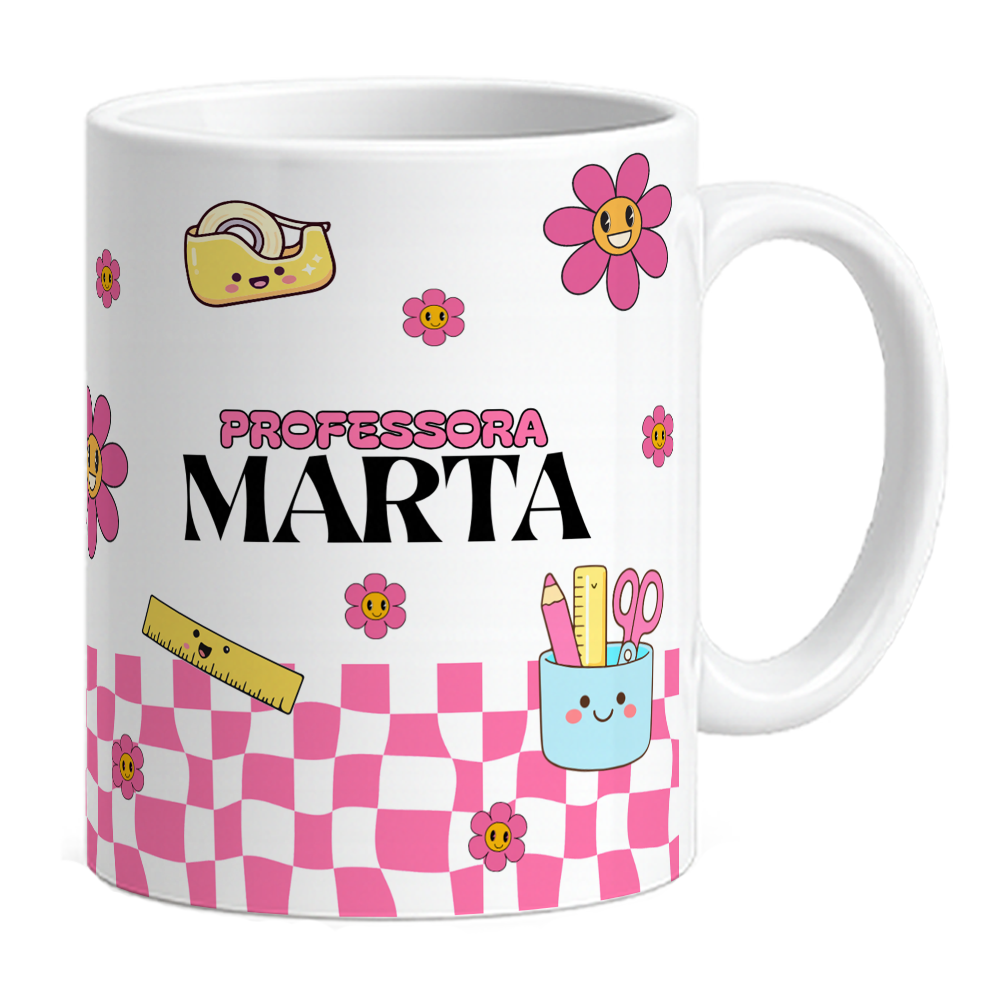 Caneca Personalizada Professora - Ensinar é Um Ato de Amor - Vista 2