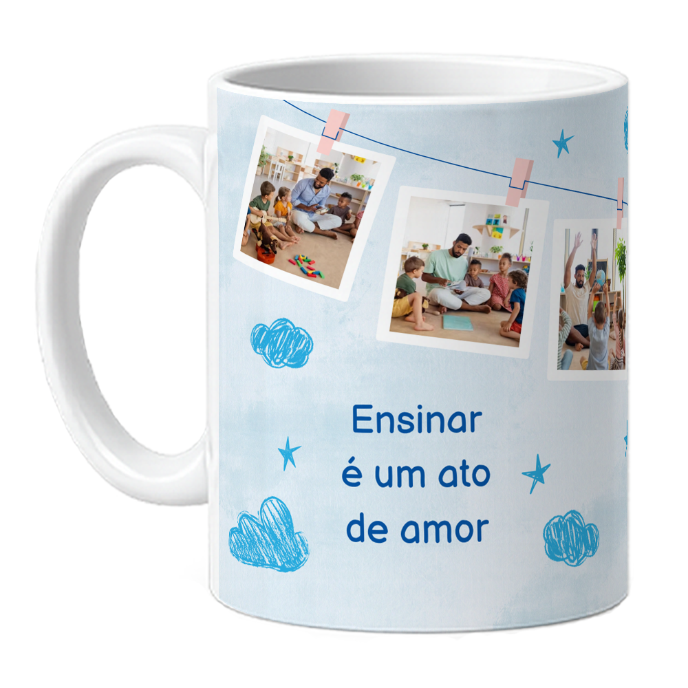Caneca Personalizada Professores - Fotos da Turma
