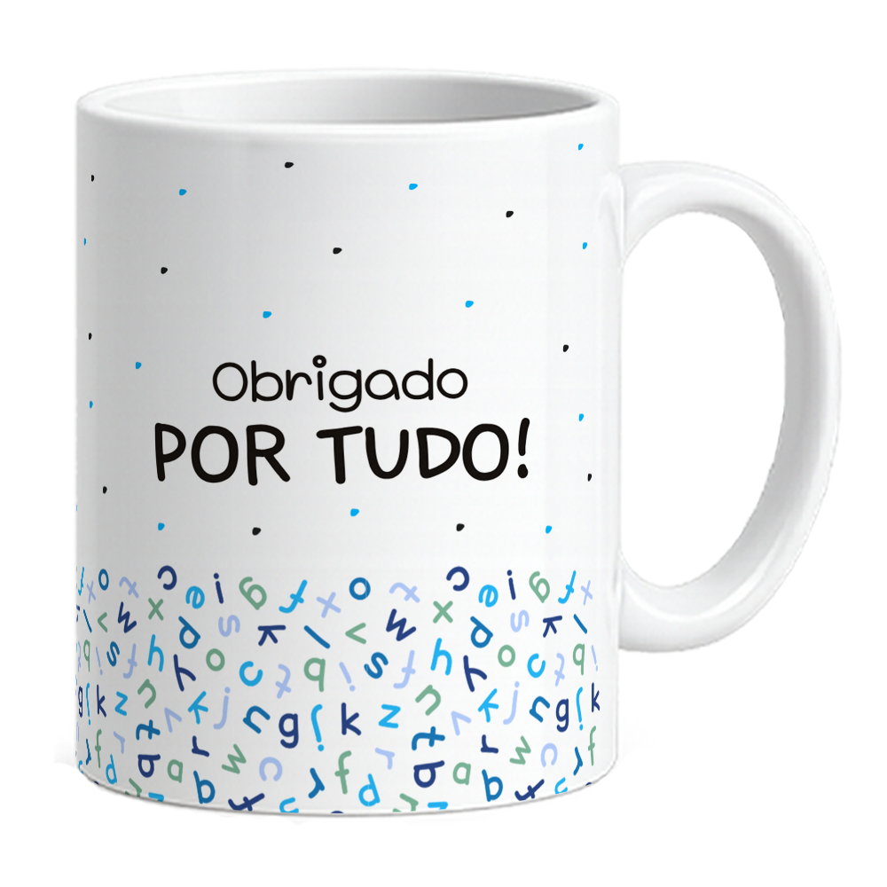 Caneca Personalizada Professores - Agradecimento - Vista 2