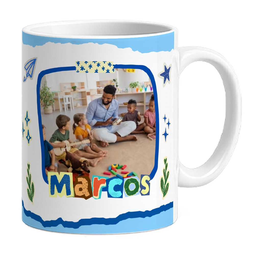 Caneca Personalizada Professores - Recortes Professor - Vista 2