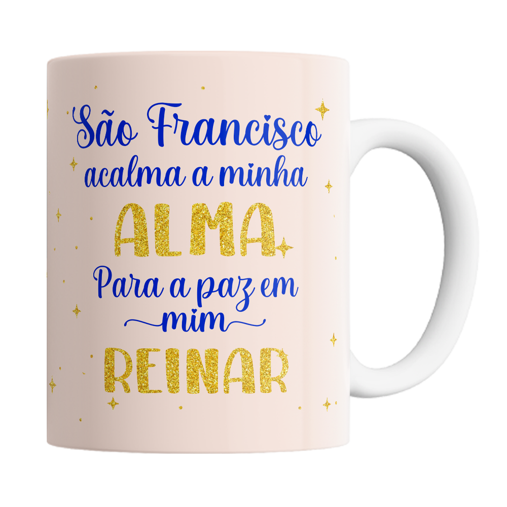 Caneca Personalizada Santos - São Francisco - Vista 2