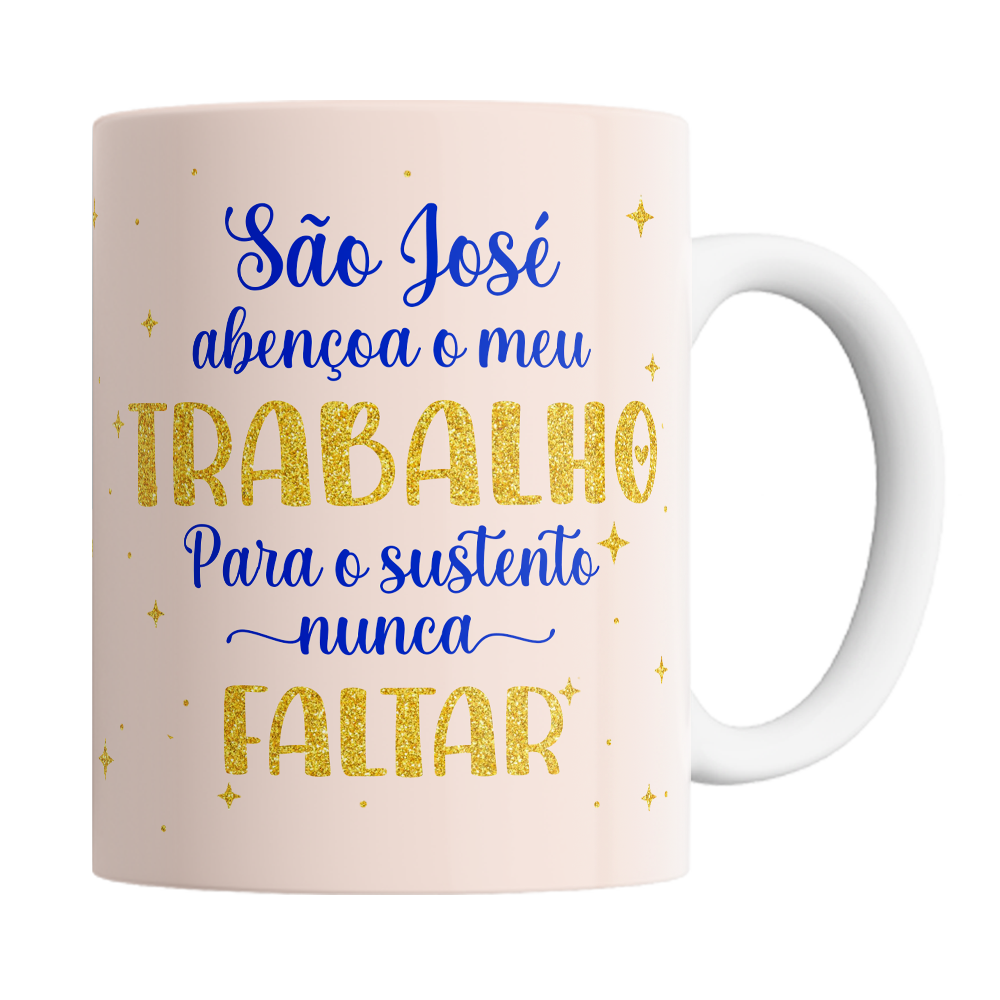 Caneca Personalizada Santos - São José - Vista 2