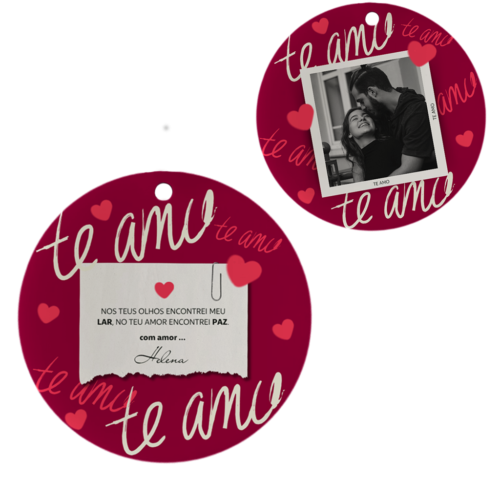 Chaveiro Personalizado Namorados - Imagem 3