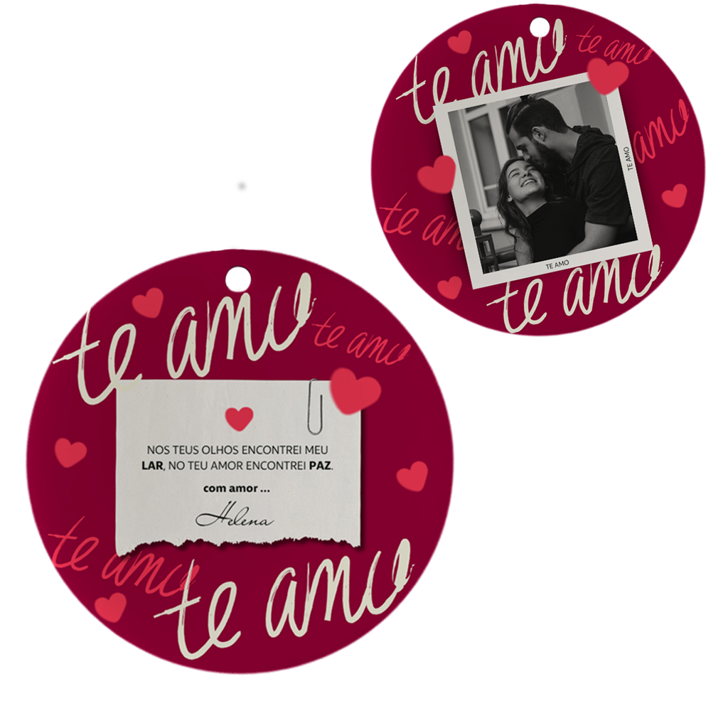 Par Chaveiro Personalizado Namorados - Imagem 3
