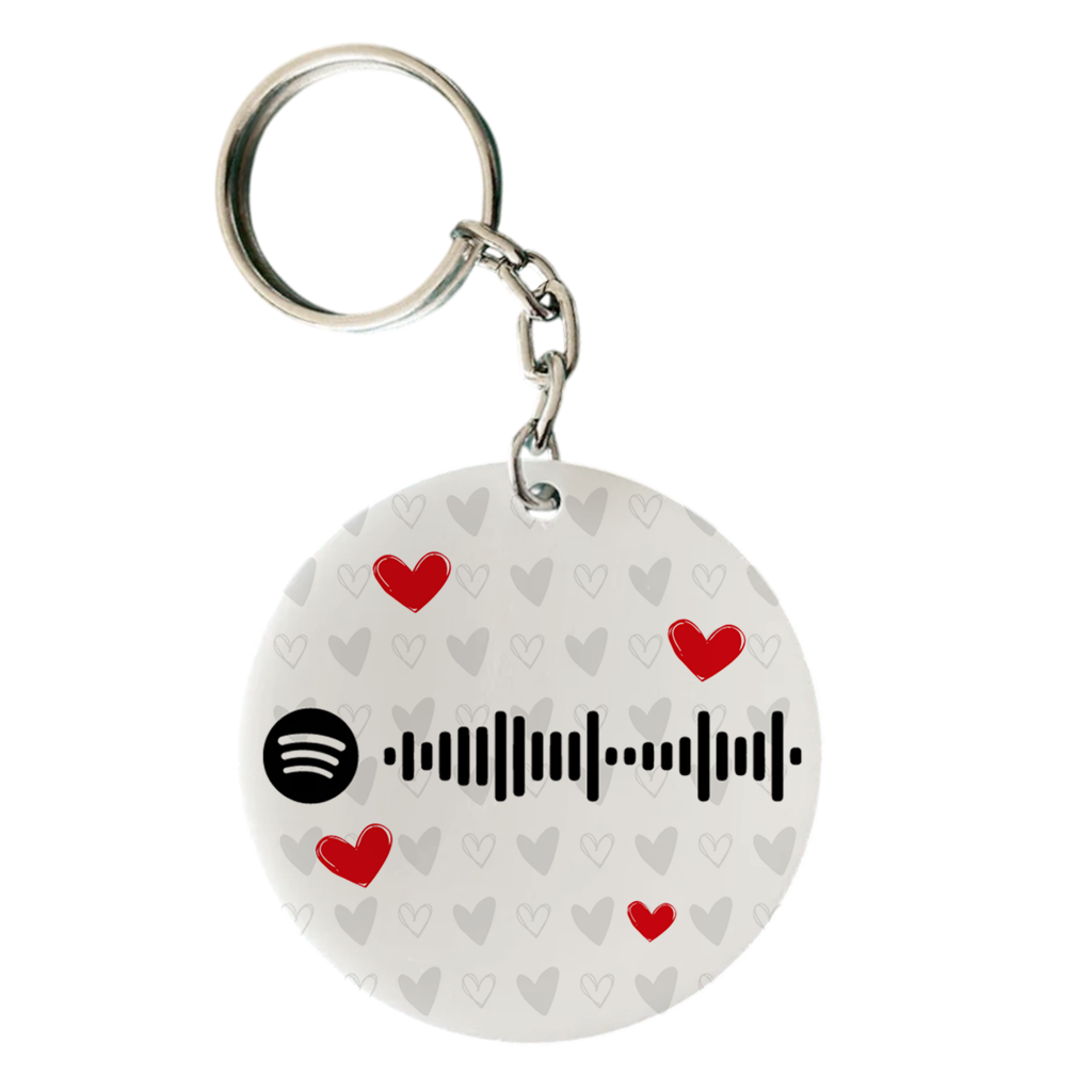 Chaveiro Personalizado Namorados - Nota Preferida - Vista 2