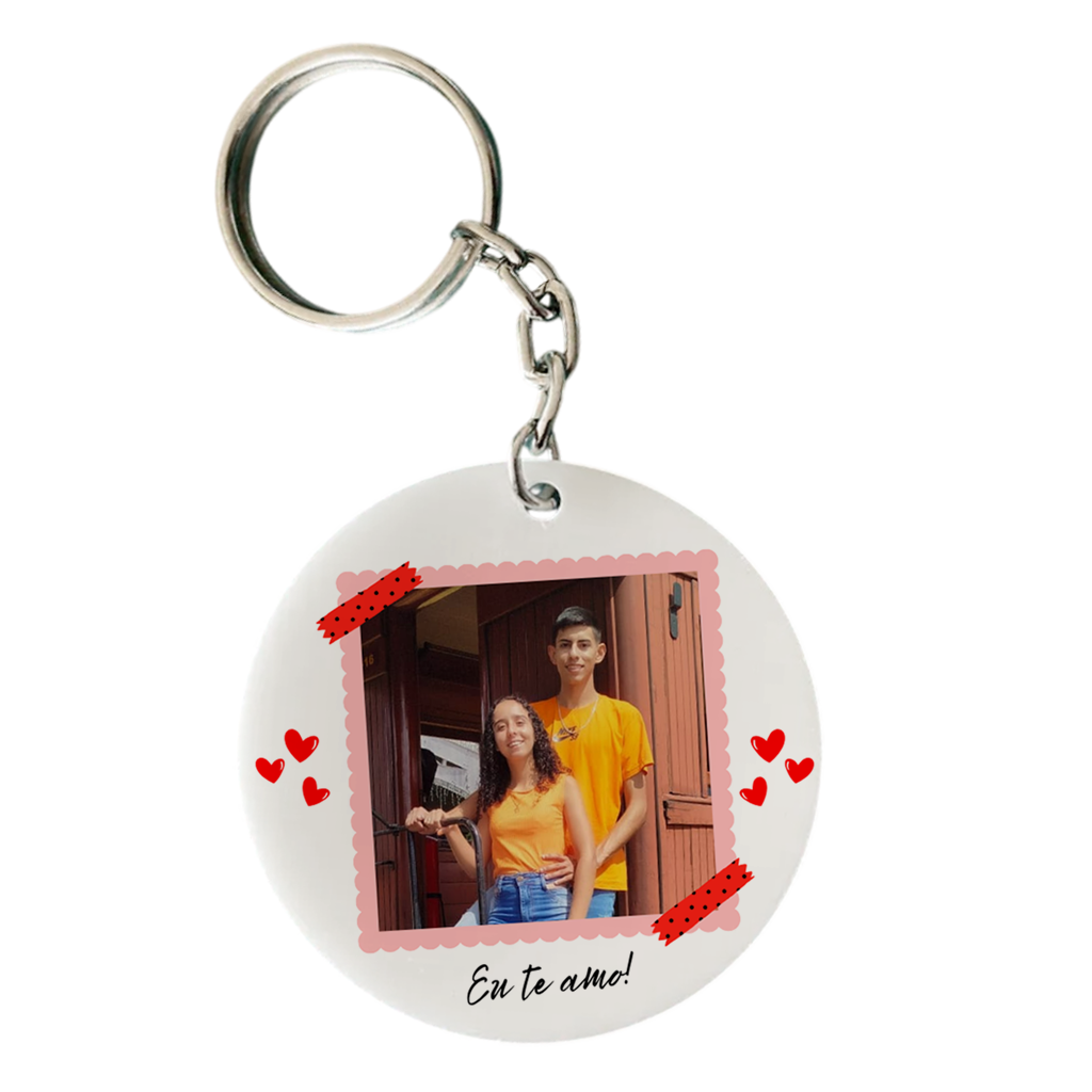 Chaveiro Personalizado Namorados - Nosso Dia - Vista 2