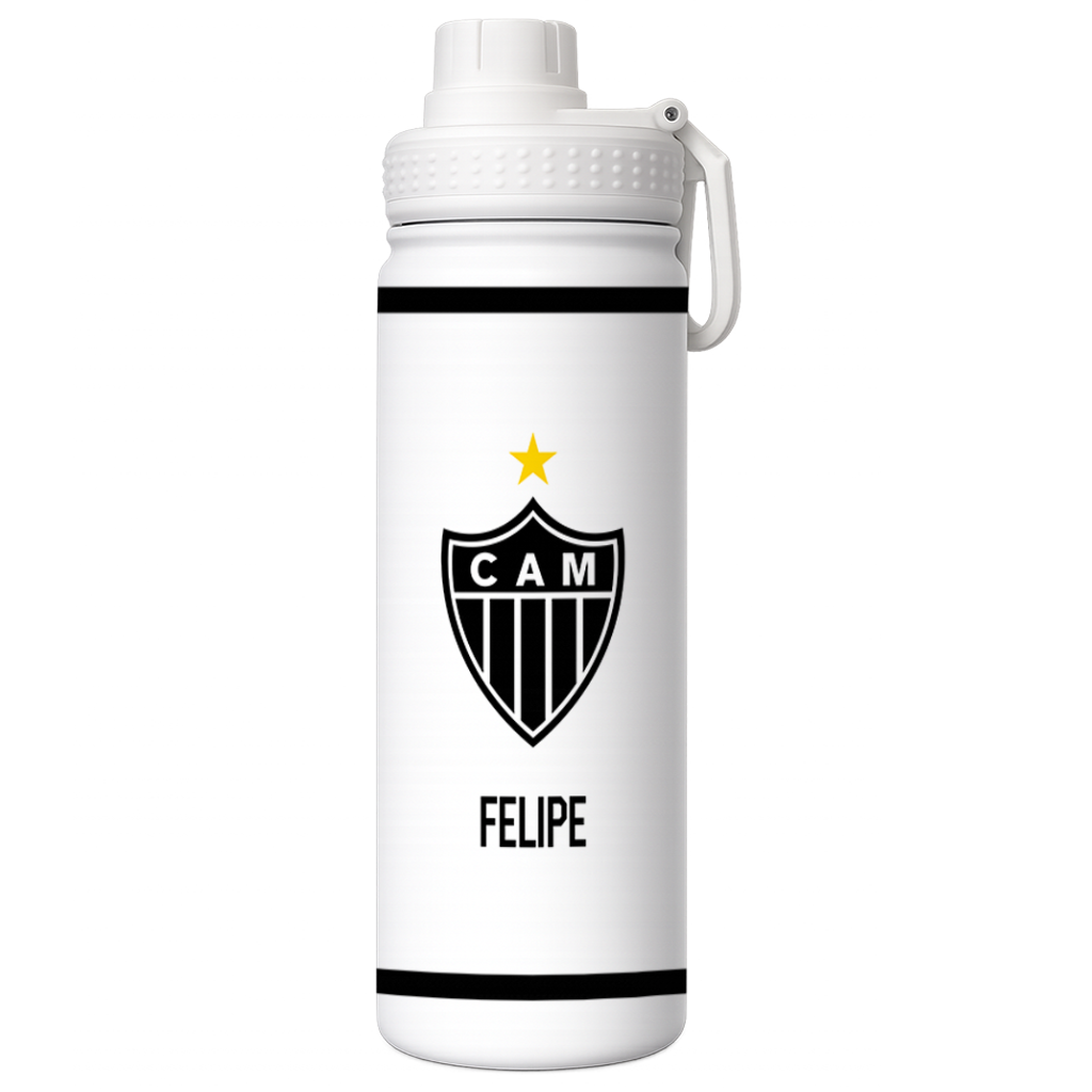 Garrafa Térmica Atlético - Listras - Vista 2