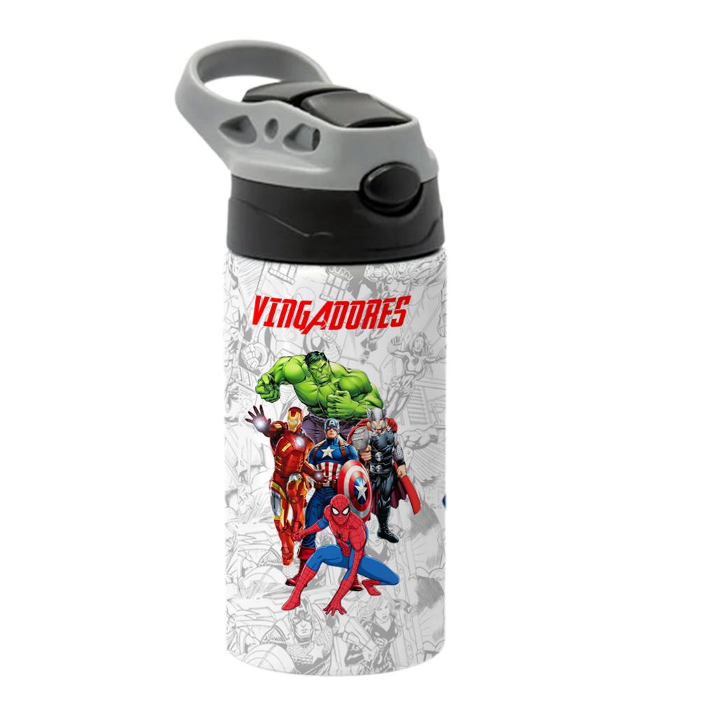 Garrafa Térmica Heróis - Vingadores