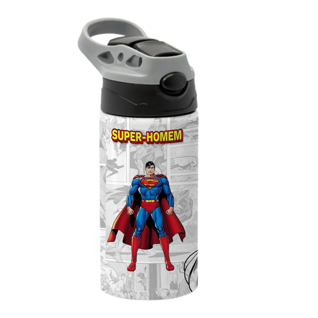 Garrafa Térmica Heróis - Super Homem