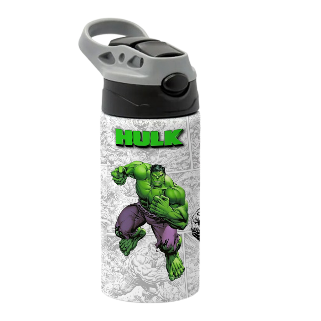 Garrafa Térmica Heróis - Hulk