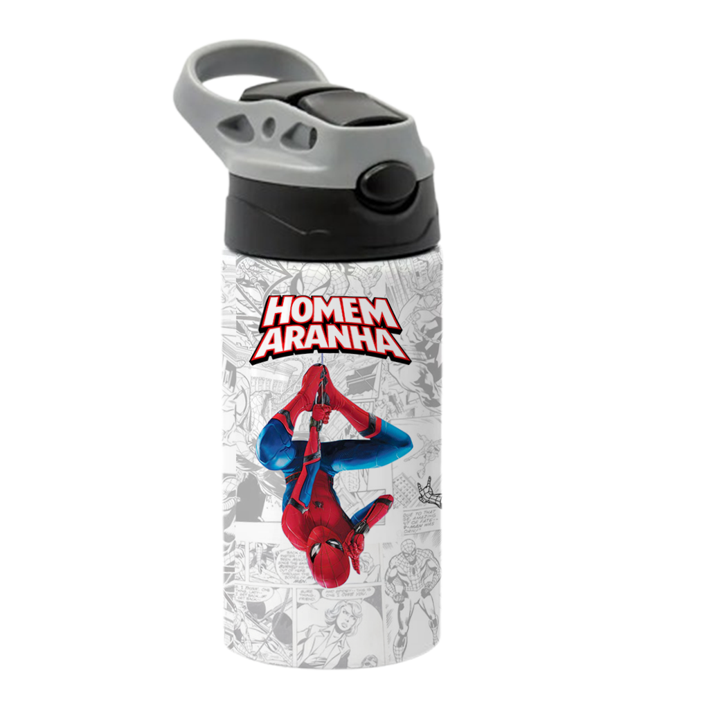 Garrafa Térmica Heróis - Homem Aranha