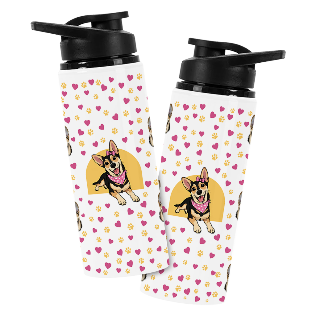 Garrafa Personalizada 750ML Pet Cartoon - Imagem 3