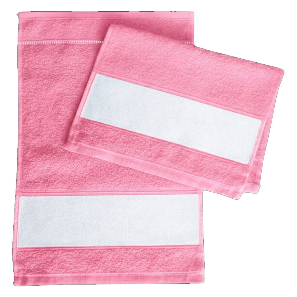 Toalhinha Personalize - Rosa Bebê