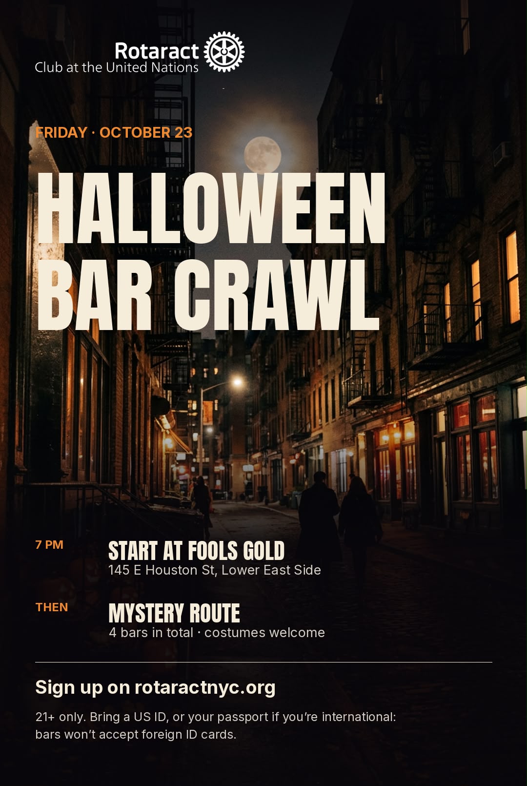 🎃 HALLOWEEN BAR CRAWL 🎃