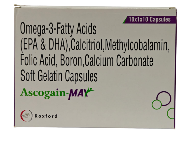 ASCOGAIN-MAX SOFT GELATIN CAP