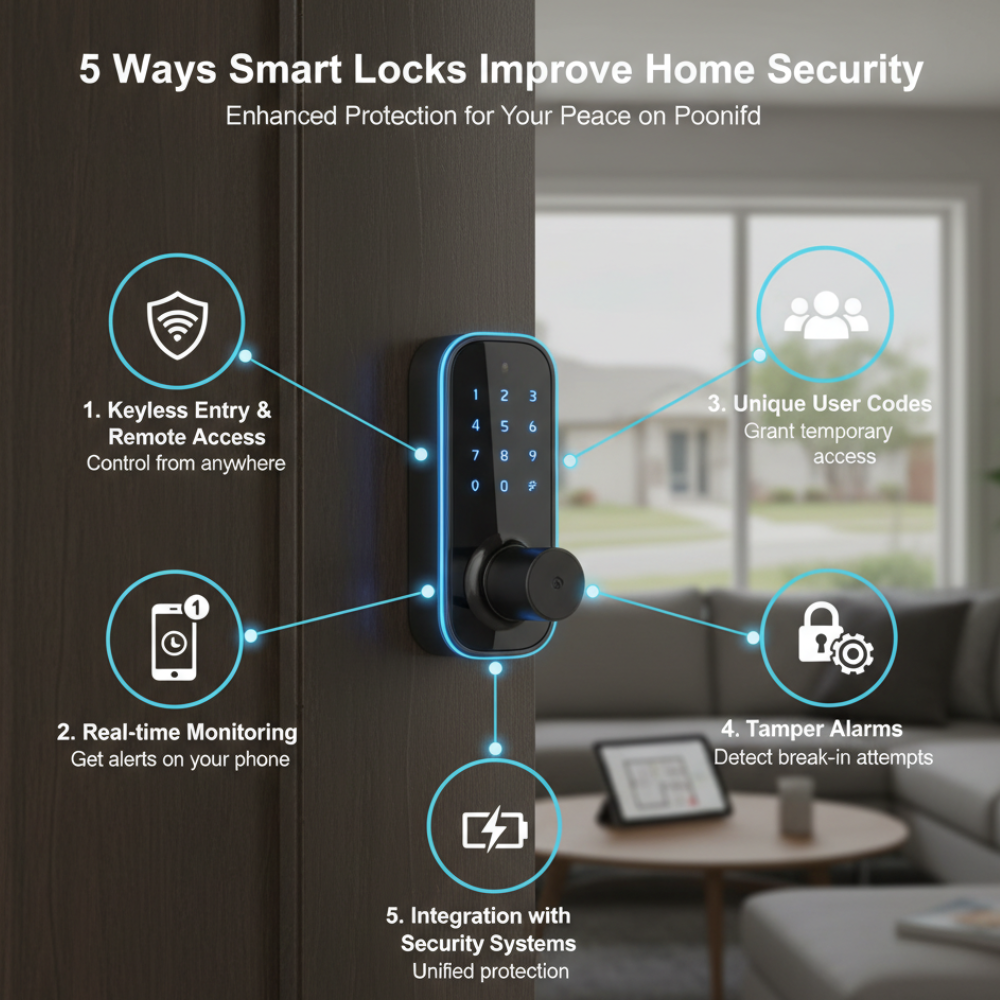 Abstract image of a secure lock