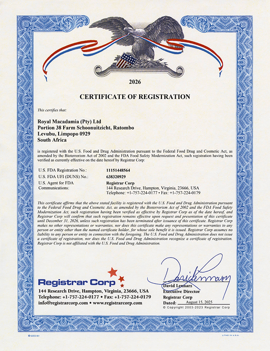 FDA Registration