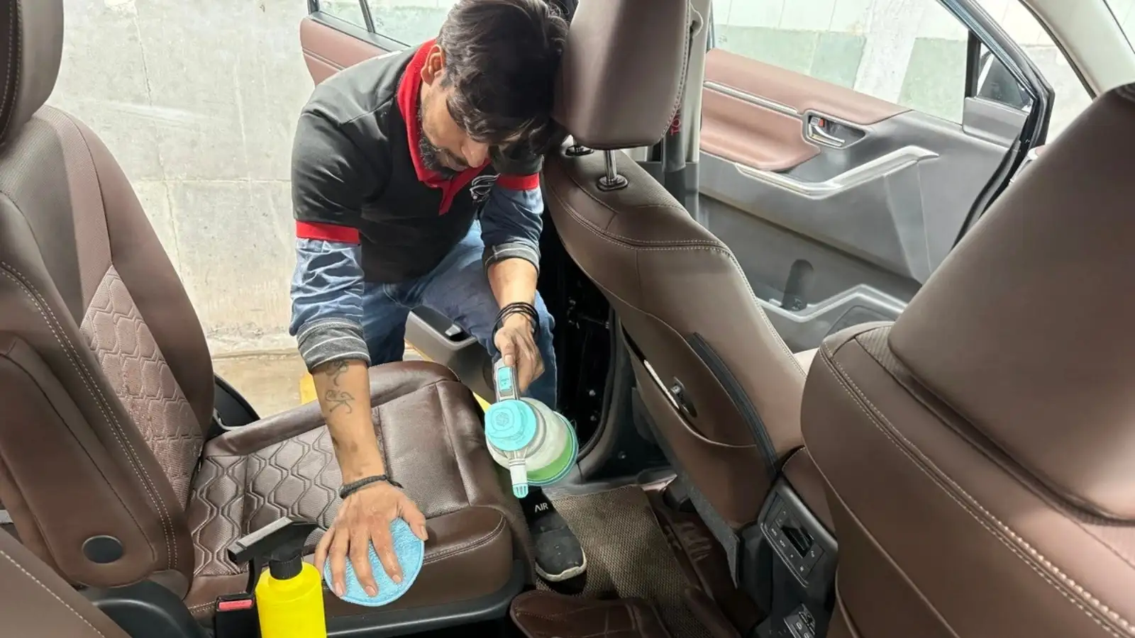 Car Needs Professional Dry Cleaning