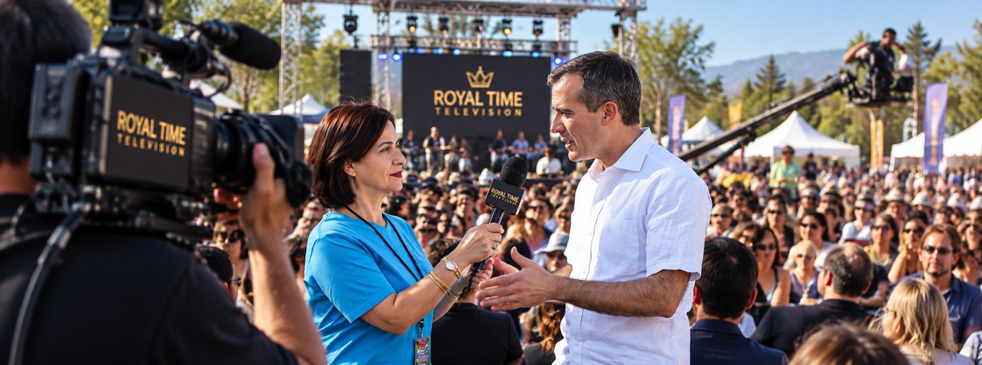 Banner slide