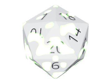 Dice Effect: Dissolve