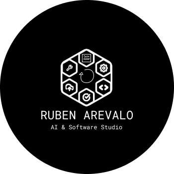 Ruben Arevalo AI & Software Studio Logo
