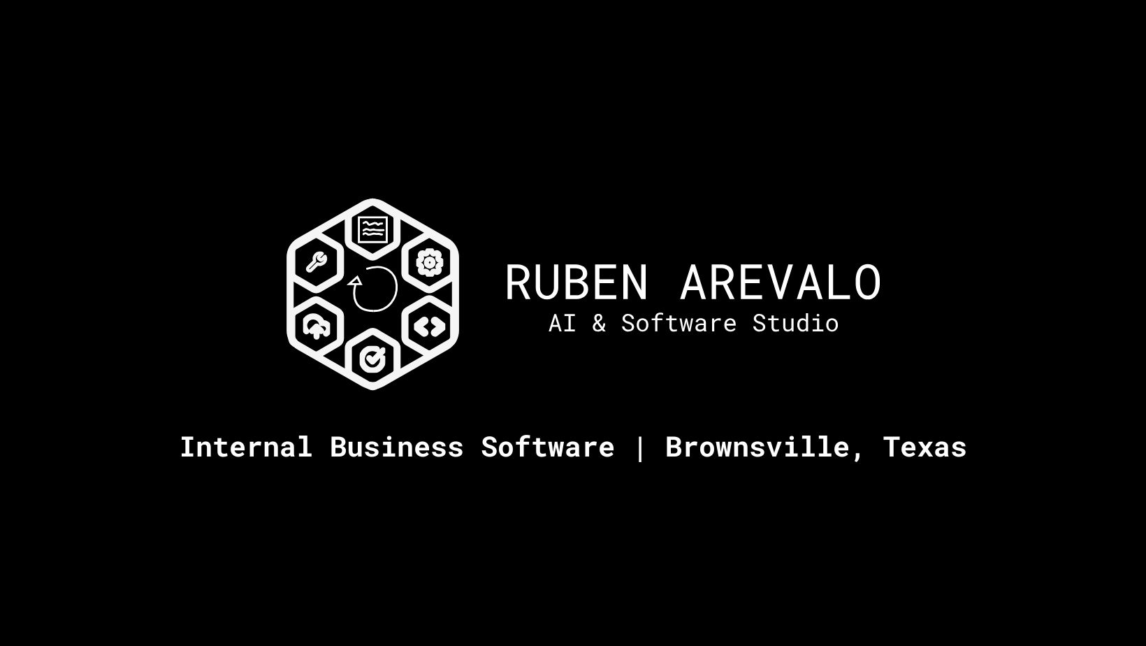 Internal Business Software Brownsville, TX | Ruben Arevalo