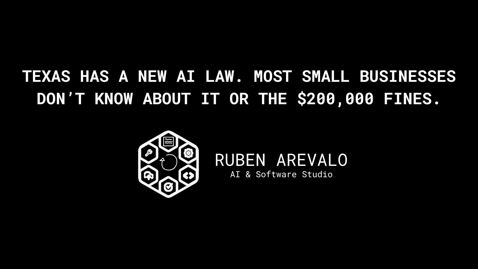 Texas Has A New AI Law. Most Small Businesses Don’t Know About It or The $200,000 Fines.