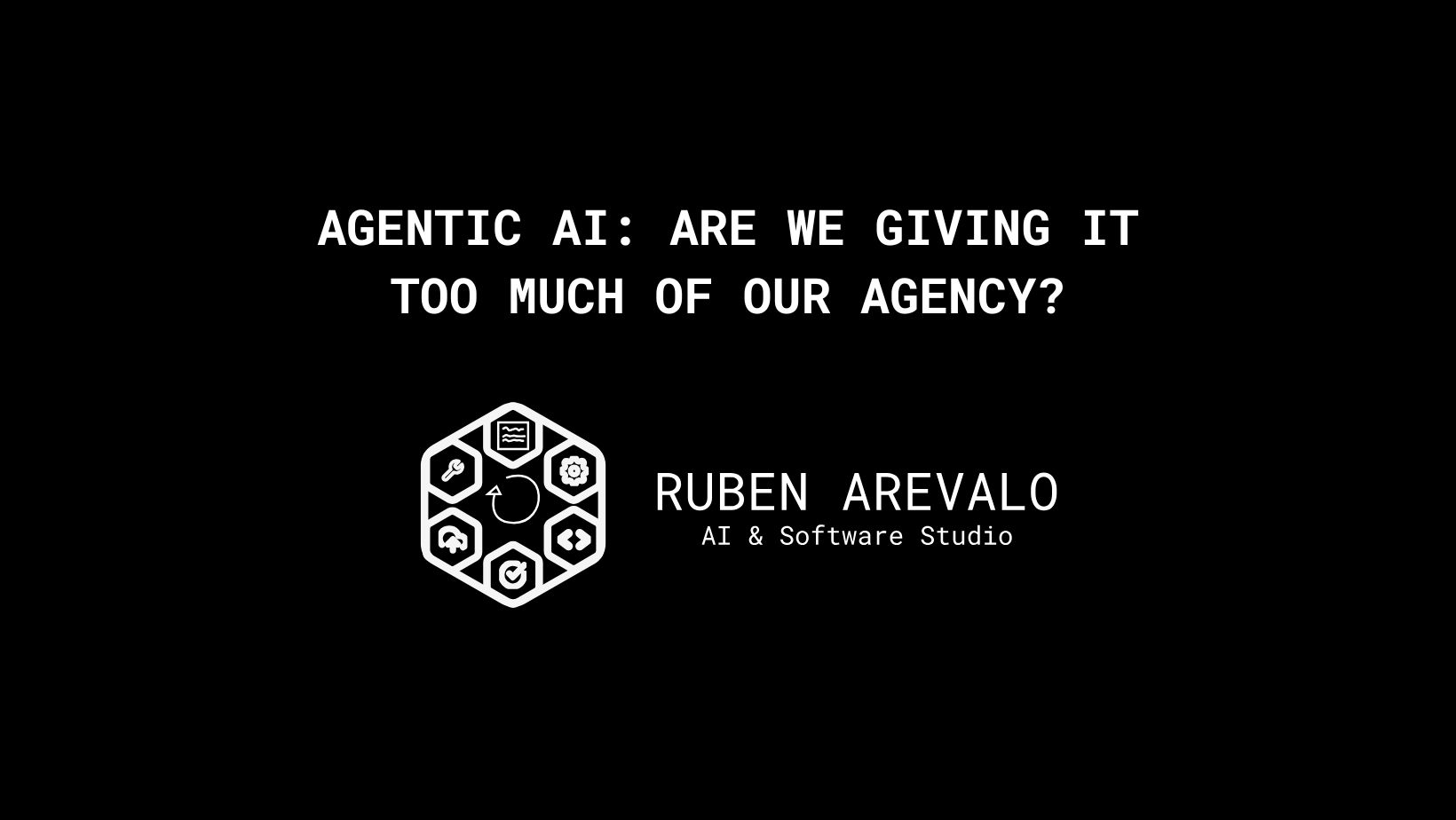 Agentic AI: Are we giving it too much of our agency?