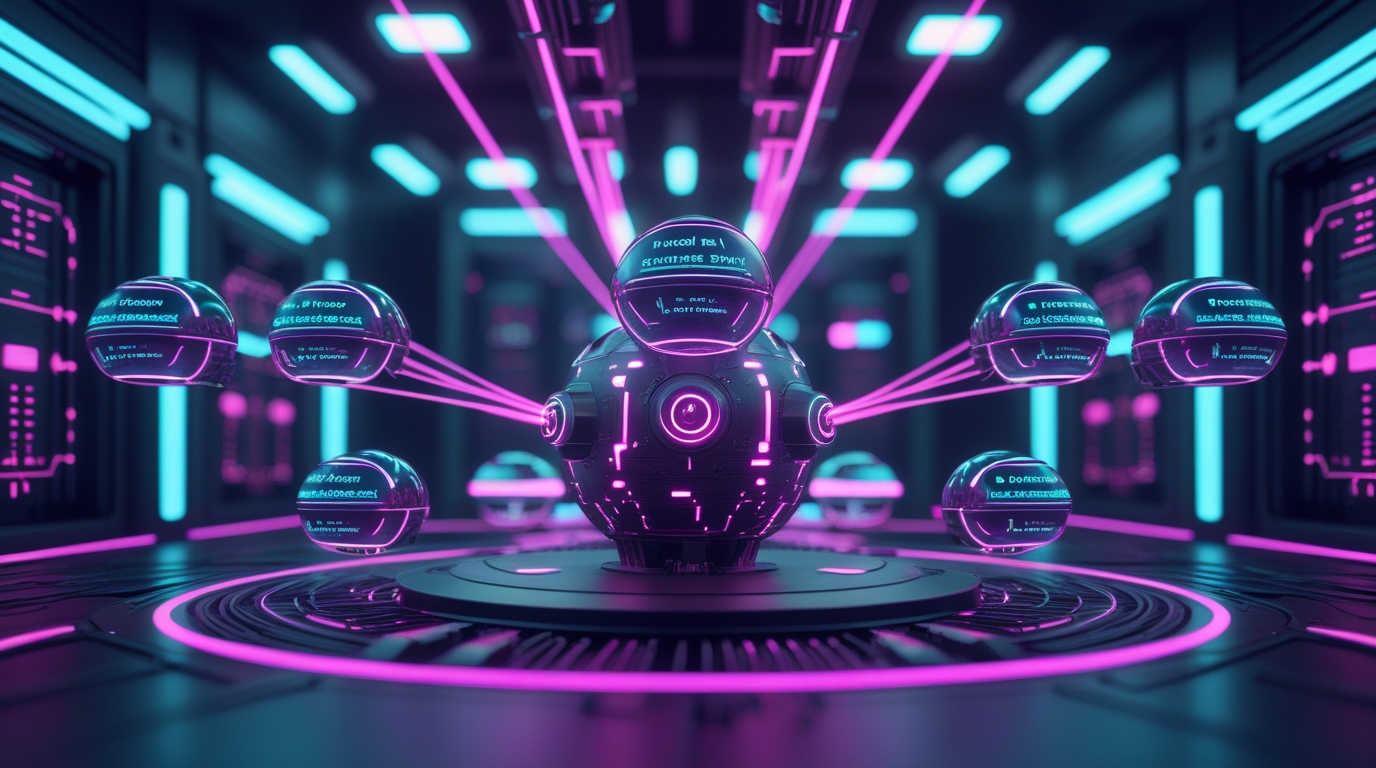 Visual conceptual de alucinación de IA