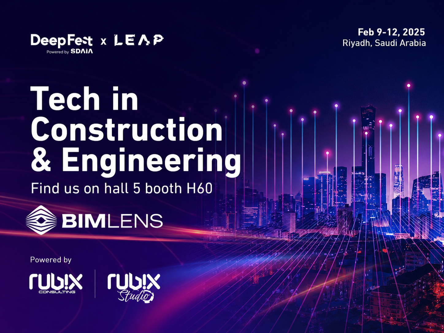Rubix Showcases BIM Lense at LEAP 2025